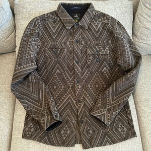 Roark Manawa Tapu Andes Long Sleeve Flannel - Men’s Medium